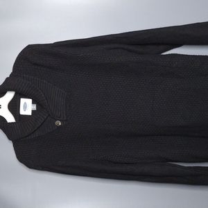 Men Old Navy 2xl textured black sweater